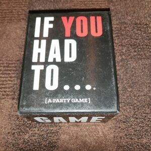 If You Had To... Party Game